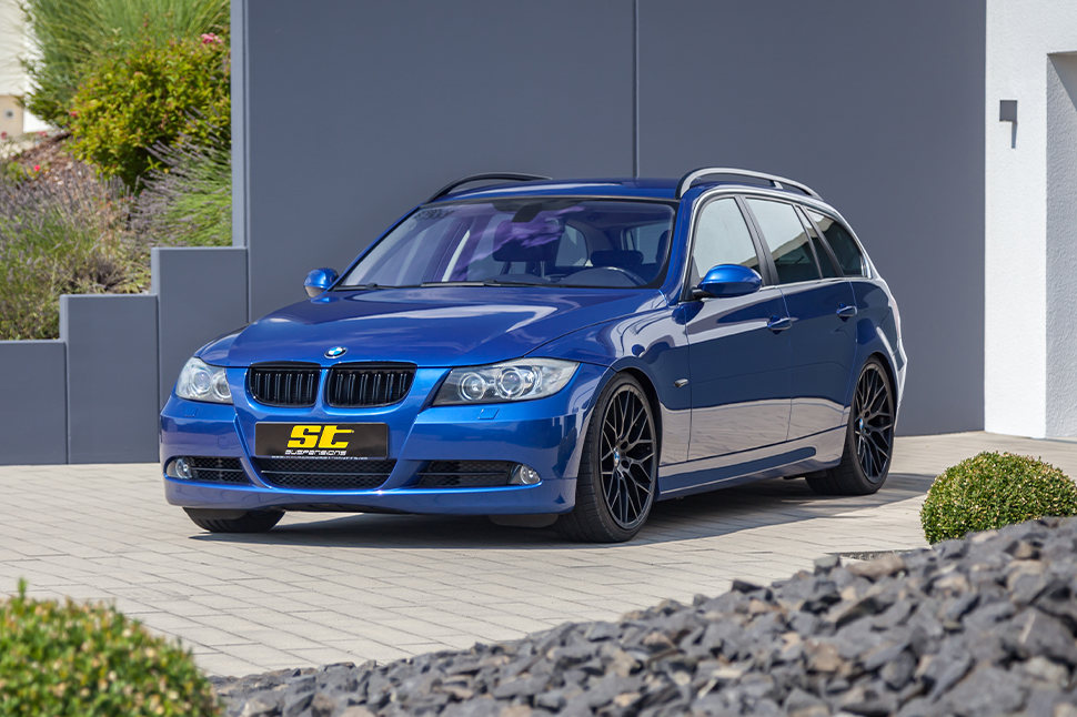 Mit dem ST X Gewindefahrwerk erhält Euer BMW 3er in allen Situationen ein deutlich sportlicheres Handling.