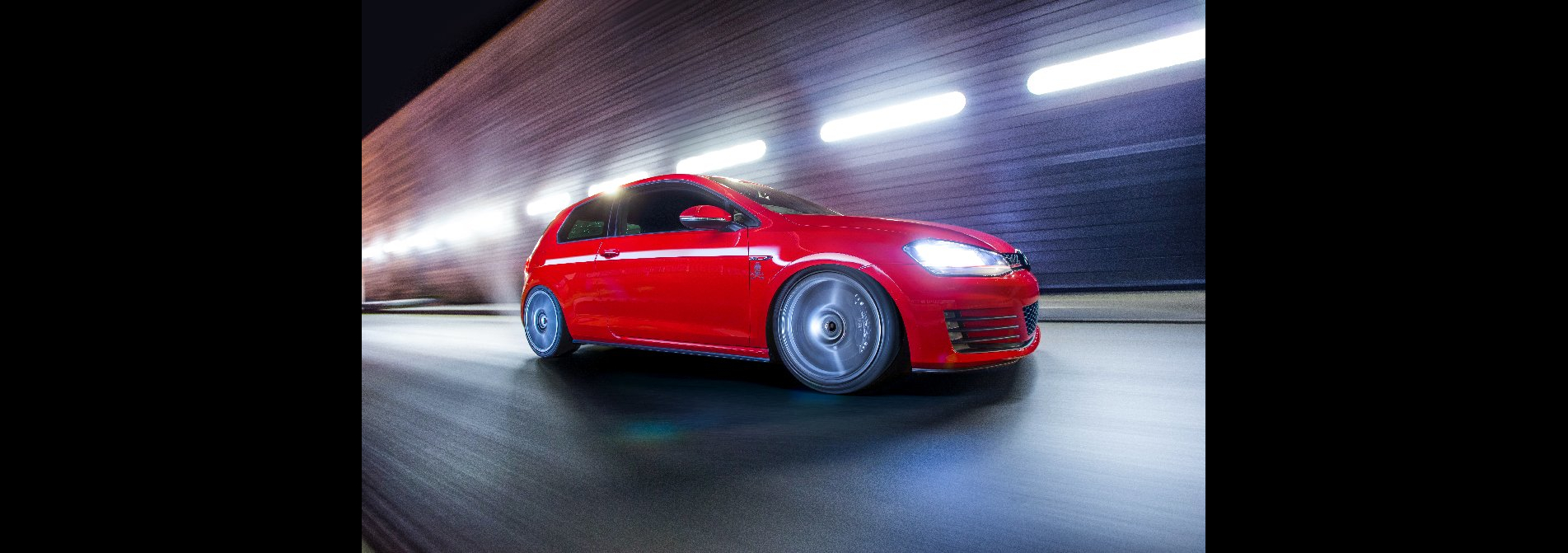 VW Golf Banner