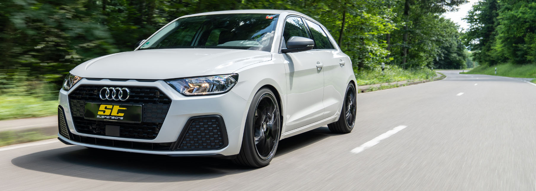 Für den Kleinwagen Audi A1 Typ GB sind ab sofort die ST Gewindefedern erhältlich.