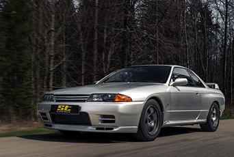 Mit Teilegutachten ist das ST XTA plus 3 Gewindefahrwerk ab sofort für den Nissan Skyline GT-R (R32) erhältlich